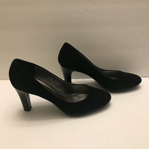 Womens Black Heels Dress Pumps size 10